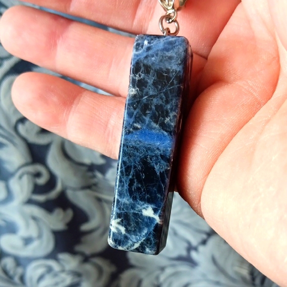 Sodalite Pendant Necklace - Picture 1 of 2